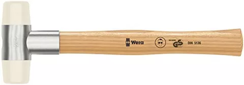 Wera 05000320001 Soft-Faced Hammer 101 with Nylon Head Sections (4x290.0mm)