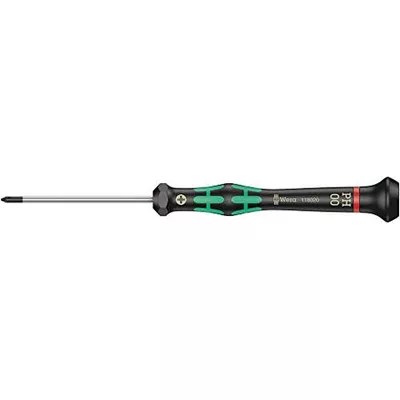 Wera Kraftform Micro Phillips Screwdriver #00 × 60mm (05118020001)