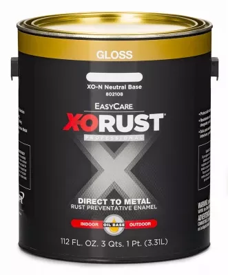 X-o Rust Gloss Neutral Base Oil-enamel Anti-rust Paint – 1 Gallon