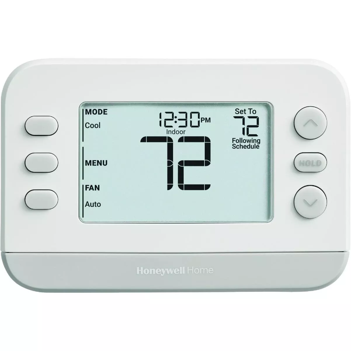 X2p Flexible Schedule Two-stage Programmable White Digital Thermostat