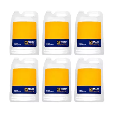 Yellow Jacket Gallon of Vacuum Oil, 6 Pack Case for HVAC Systems (93096)