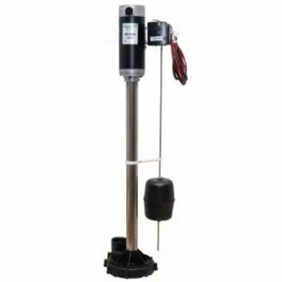 Zoeller Aquanot Ii Battery Backup Pedestal Sump Pump System (585-0005)