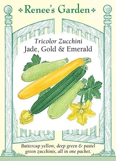 Zucchini Tricolor Mix Squash Seeds – Vibrant And Flavorful Variety